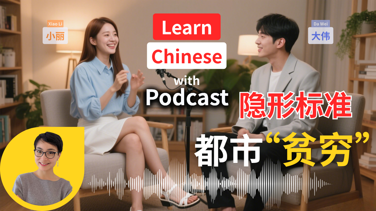 0799 HSK5/6 隐形标准，都市“贫穷” Hidden Standard｜Trapped in a Lifestyle We Can’t Afford (Copy 1)