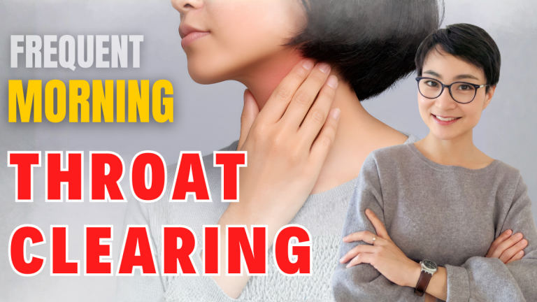 为什么早上喉咙总有异物感？千万别硬咳！Waking up with a “Lump” in your throat? (Can’t cough it out!)