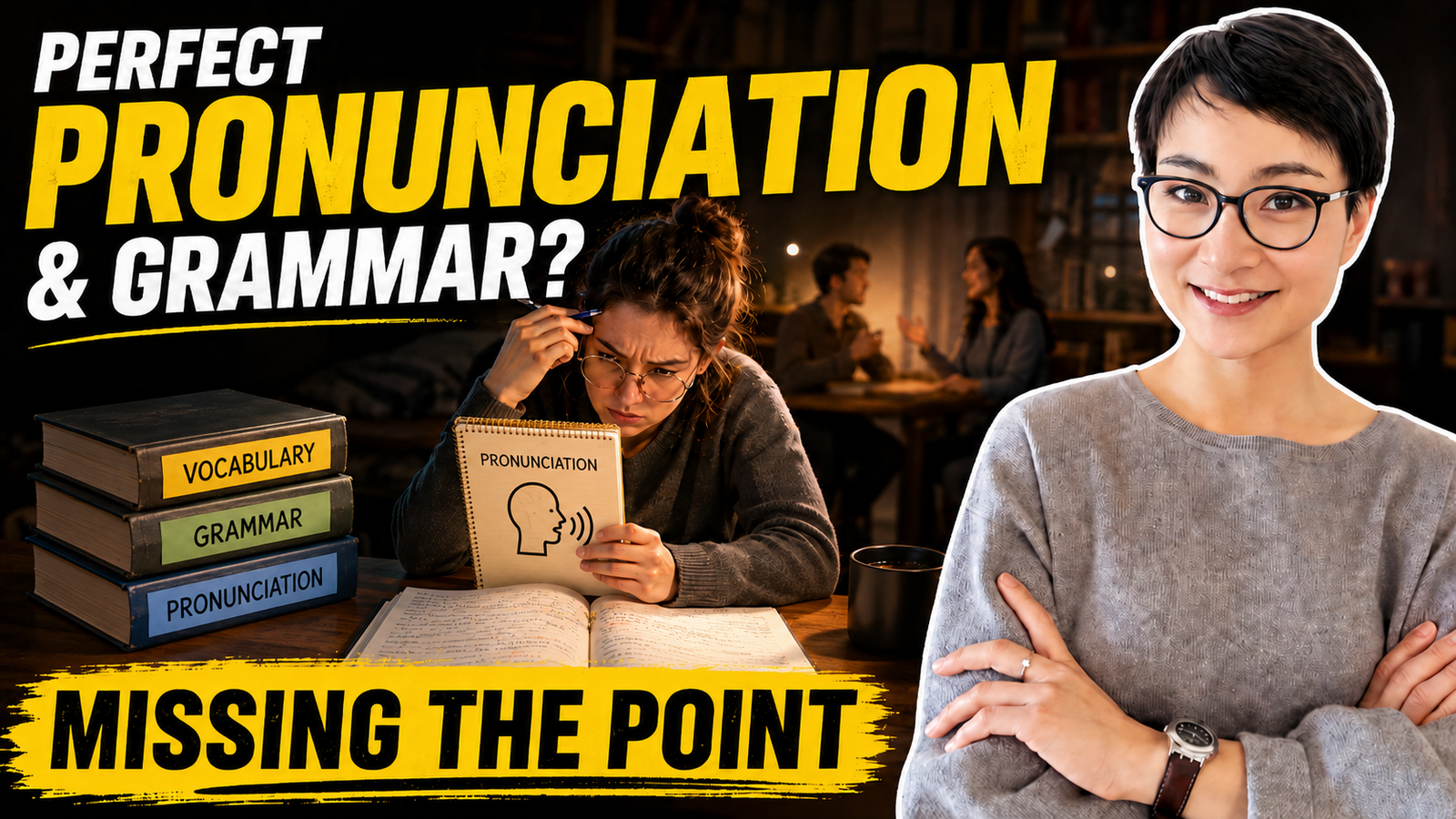 Obsessed with Perfect Pronunciation & Grammar? You’re Missing the Point｜太在意发音和语法正确？你可能学错重点了