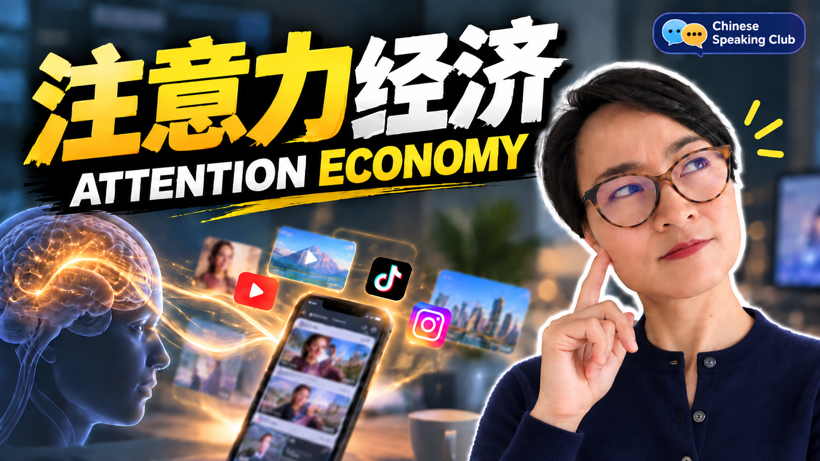 🔥 加入讨论｜第172期 👄 注意力经济：谁在从你的注意力中获益| The Attention Economy: Who Is Benefiting From Your Attention